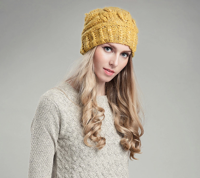 秋冬保暖又時髦,一頂針織帽就足夠! 秋冬保暖又時髦,一頂針織帽就足夠!
