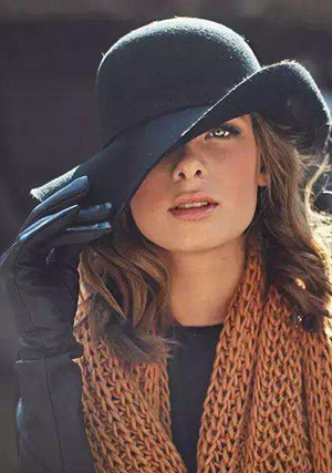 冬天戴帽子不能跟風,要選擇適合自己臉型的 冬天戴帽子不能跟風,要選擇適合自己臉型的