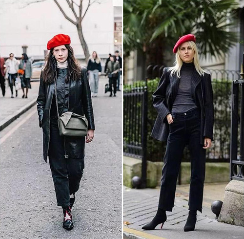 冬天穿大衣戴上這3款帽子,想不美都難! 冬天穿大衣戴上這3款帽子,想不美都難!